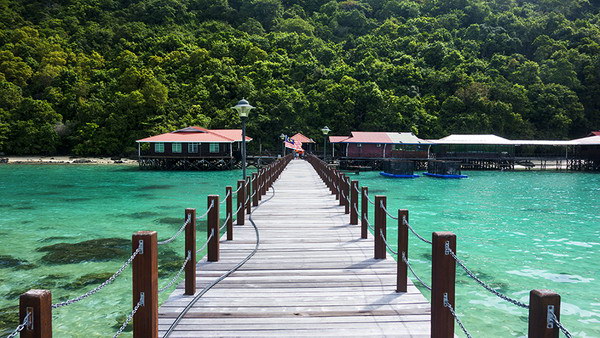 马来西亚小镇Semporna 马来西亚小镇Semporna