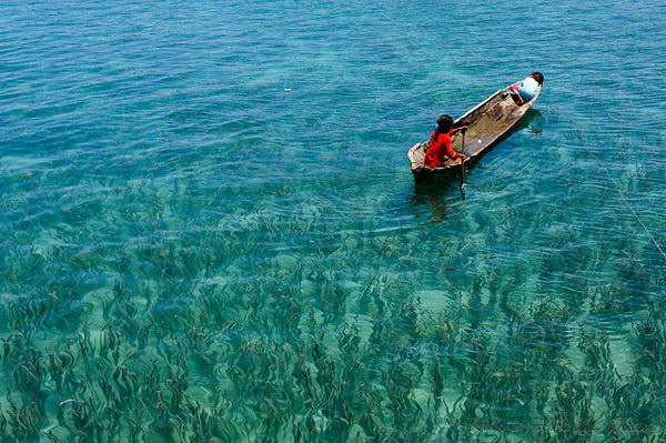 马来西亚小镇Semporna 马来西亚小镇Semporna