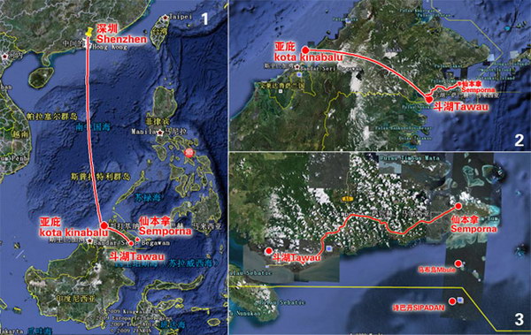 马来西亚小镇Semporna 马来西亚小镇Semporna